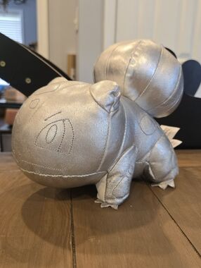 Silver Pokemon Bulbasaur Plush Toy